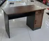 Mesa de escritório e cadeira para funcionários combinação simples moderna para escritório Porta-cartões para 4 pessoas 6 divisórias de tela artificiais mesa financeira