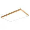 Luminária de teto para sala de estar estilo vintage de tela cheia, alumínio ultrafino de 6 cm, proteção ocular Purui, iluminação para toda a casa, ferro e outros materiais