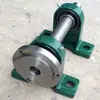 Conjunto de Montagem de Torno de Marcenaria Caseiro com Eixo com Flange, Mandril de Três Garras, Mandril de Quatro Garras, Contra-ponto, Máquina Simples para Contas de Buda