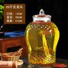 Garrafão de Vidro para Fermentação de Vinho com Torneira, Espessado e Selado, para Fermentar Aguardente, Vinho Medicinal e Vinho de Ameixa