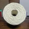 Cuerda de papel kraft de 1,2 mm de una sola hebra, color natural, blanco, rojo y negro, etiqueta de protección del medio ambiente, cuerda de papel kraft, cuerda de hierba de rafia