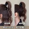 Pinza para el Cabello de Calabaza Pequeña para Cola de Caballo Alta, Accesorio para el Cabello para Mujeres, Pinza Pequeña para Moño en la Parte Trasera de la Cabeza, Accesorio para el Cabello que Añade Volumen