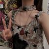 Vintage New Chinese Wooden Hags Black String Long Necklace Feminino Personalidade Única Elegante All-match Colar Corrente De Lã Corrente