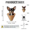 Nuevos Imanes de Refrigerador de Animales Transfronterizos Acrílico Magnético 2D Caricatura Regalos Decoración de Muebles Decoraciones de Regalo Creativas