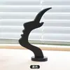Suporte de Óculos de Rosto Cruzado Suporte de Colocação de Óculos de Mesa Formato de Tira Lado da Pessoa Suporte de Armazenamento de Óculos Pequeno Ornamento
