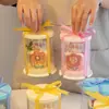 Decoración de Cupcake de Dibujos Animados para el Día del Niño Caja Mini Pastel de Cumpleaños para Jardín de Infancia Caja de Empaque Redonda de 2 Pulgadas