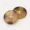 Venda Direta de Fábrica de Botões de Resina Modernos e Versáteis para corta-ventos, casacos, ternos e mais, adequados para homens e mulheres