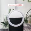 Lâmpada de celular de proteção ambiental total carregamento USB redonda rk12 lâmpada de preenchimento para selfie de beleza de celular pode imprimir LOGOTIPO