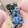 Funda con Puntada de Flor Azul Adecuada para Funda de Teléfono Samsung Galaxy S25 Samsung A71 Transfronterizo Note20 Dibujos Animados A55