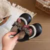 Zapatos Lindos de Princesa para Niñas 2026 Otoño Nuevos Zapatos Planos Mary Jane Retro para Niños Zapatos de Cuero de Suela Suave a la Moda para Niñas