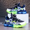 Sapatos Casuais para Meninos Alunos do Ensino Fundamental Crianças Pequenas e Grandes Tênis Fivela Rotativa Meninas Sapatos Casuais da Moda Respirável