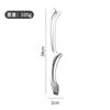 Pinza Coreana para Barbacoa 304 Tono Agitador Acero Inoxidable Explosivo Pinza para Barbacoa Cabeza Redonda Punta Afilada Pinza para Carne Pinza para Comida de Autoservicio
