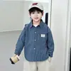 Camisa para Niños Otoño 2026 Nuevo Estilo Niño Pequeño Moda Coreana Chaqueta Delgada Ropa para Primavera y Otoño Ropa Casual Infantil