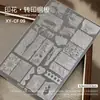 Herramientas de Manicura Placa de Acero Estampada Encaje Transferencia Mariposa Flor Cuadros Franceses Estampado de Leopardo Fuegos Artificiales Patrón del Año de la Serpiente Plantilla
