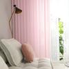 Moderno Simple Gasa Blanca Translúcida Sala de Estar Dormitorio Balcón Partición Semisombreado Ligero Transpirable Cortinas Suaves