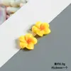 Tamaño pequeño flor de resina agujero zapatos flor funda para teléfono móvil pegamento crema DIY aislamiento parche para taza de agua accesorios para el cabello accesorios