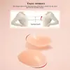 Almohadillas populares de silicona para sujetador para mujer, adecuadas para vestidos de novia, engrosadas para fotos de boda, finas, transpirables, almohadillas invisibles para el pecho sin tirantes