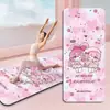 Alfombra de Piso de Barro Diatómico Antideslizante y Absorbente de Agua para el Hogar con Dibujos Lindos de Sanrio, Resistente a Manchas, al Desgaste y Fácil de Mantener