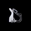 Accesorios convertidores de clip de oreja sin perforar, clip triangular de resina plástica invisible para colgar, material de joyería para oreja hecho a mano