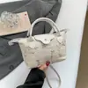 Bolso de Mano de Moda Tejido de Paja Estilo Coreano Suave Nuevo Verano 2026 Versátil Ins Bolso Cruzado Elegante Bolso Cuadrado Pequeño para Mujer