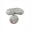 Insignia metálica antioxidante de doble destello de 65 MM, chapa metálica, insignia inferior de Sun Valley, material para manualidades DIY, consumibles en blanco