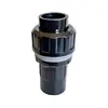 Preto Puro PVC Entrada/Saída de Água Conector de Drenagem Forte Cotovelo Tê de Três Vias/Quatro Vias Adaptador de Espigão Conexões de Tubo de Água para Aquário