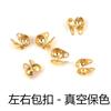 Hebilla de acero inoxidable para bolso, hebilla de cuentas doradas para bolso, hebilla de cadena de cuentas de acero de titanio, hebilla de cuentas para bolso con collar de perlas, joyería DIY a juego