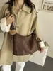 Bolso Grande Estampado de Leopardo para Mujer 2026 Nuevo Otoño Versátil Bolso Cruzado Bolso para Viajar Bolso de Hombro con Sentido de Diseño de Nicho