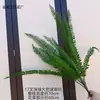 Flores Artificiales Verdes, Helechos, Vegetación de Bosque para Bodas, Plantas Doradas de Mil Capas, Decoración de Salón de Bodas, Boda en Césped al Aire Libre