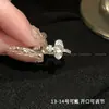 Anillo de Saturno para Mujer, Lujo Ligero, Elegante y Exquisito, Diseño Abierto Ajustable, Anillo de Dedo Índice a la Moda