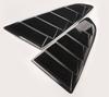 Modificación de automóvil adecuada para el panel de entrada de aire lateral del Ford Mustang 15-17, ventana lateral trasera, persiana de salida de aire falsa