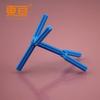 YXG7785Y varilla azul en forma de Y diez varilla letra varilla tirachinas varilla accesorios de juguete Tecnología Bloques de Construcción Piezas