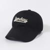 2026 Nuevo Modelo Gorra de Béisbol Bordada en 3D con Visera Suave y Letras Bordadas, Sombrero de Sol Versátil Retro, Sencillo y Casual