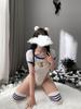 Traje sexy lingerie sexy uniforme provocante paixão roupas de entrepernas abertas tentação sexual feminina maiô macacão Biblioteca morta
