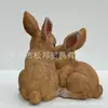 Decoração Criativa de Páscoa Transfronteiriça Coelho da Amizade Coelho de Simulação Estátua de Coelho Pátio Jardim Casa Desktop