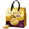 Saco térmico de folha de alumínio para durian, saco de embalagem para levar de loja de frutas, saco térmico personalizado para frutas, saco de embalagem de tecido não tecido com impressão