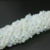 Pulsera de Piedra Cruda de Grava de Ágata Cristalina Desmagnetizada con Cuentas de Piedra Asimétrica Perforada Accesorios de Joyería DIY 5-8mm