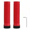 Manillares de Bicicleta, Manillares Suaves para Bicicleta de Montaña con Tapones de Agarre Lock-On, Accesorios de Bicicleta de Goma Antideslizantes