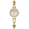 Novo Comércio Exterior Mais Vendido Popular Nicho Inlaid com Strass Moda Número Relógio Feminino Pulseira de Relógio Feminina Estilo Pulseira Relógio de Pulso