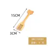 Directo de fábrica cubiertos creativos tenedor cuchara de madera cuchara simple Tenedor de madera al por mayor