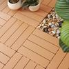 Fábrica de Pisos de Plástico Balcón DIY Pavimentación Exterior Exterior Baño Terraza Piso Patio Autocolocación Piso de Madera