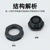 Plugue à Prova d'Água de Plástico Tampa Interna Sextavada de Nylon Plugue com Rosca Externa Plug 4/6 Sextavado Externo M25 Plugue de Vedação de Óleo
