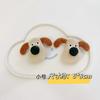 Muñeca Broche de Peluche Dibujo Animado Perro Mano Accesorios para el Cabello Colgante para Mochila Escolar Accesorios de Celebridad de Internet Ropa Zapatos y Calcetines Accesorios de Decoración para Bolsos