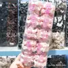Laço de Cabelo Infantil Fofo Coração de Strass Perolado Rosa My Melody Desenho Animado Novo Scrunchie com Borda de Renda