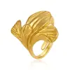 Anel Cruz de Aço Inoxidável para Mulheres com Design Aberto, Anel Versátil Criativo, Atacado de Joias 18K, Design de Nicho Colmeia
