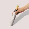 Guarda-chuva Dobrável de Madeira Sólida Minimalista com Proteção Solar Vinílica para Chuva ou Sol Guarda-sol Publicitário Guarda-chuva de Alta Qualidade Venda por Atacado