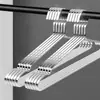 Perchas de acero inoxidable 304 para el hogar, tendederos gruesos para adultos para balcones, perchas antideslizantes, perchas que no dejan marca