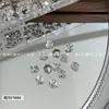 Super Flash Nail Art Zircônia Ovo de Pomba Coração Super Brilhante 2026 Nova Decoração de Diamante Combinação Fundo Pontiagudo Diamantes Grandes Diamantes Mistos Diamante Atacado