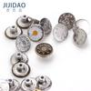 Atacado botão de parafuso sem batida sem costura destacável botão de ajuste metal botão de jeans venda direta de fábrica