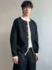 Cardigan de Tricô Casual Direto da Fábrica Estilo Preguiçoso Falso Duas Peças Patchwork Colorido Cardigan 2026 Nova Chegada de Outono